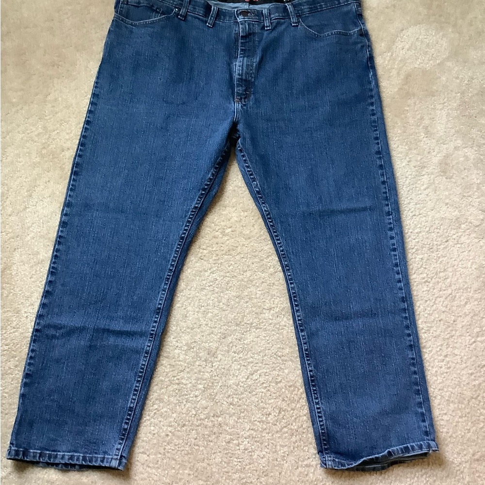 Wrangler Relaxed Blue Denim Jeans